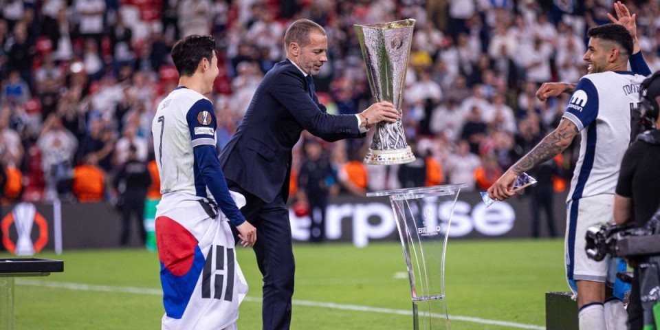 UEFA i Čeferin se strašno obrukali: Kapiten Totenhema i najbolji igrač ostali bez medalja (VIDEO)