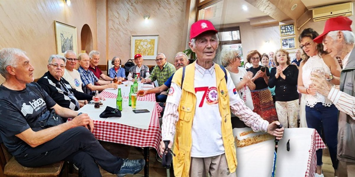 Dočekao čika Žika! Najstariji niški planinar osvojio važan životni vrh: Ovo je njegov recept za dugovečnost! (FOTO)
