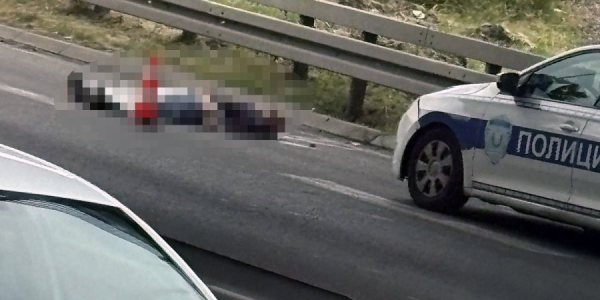 Telo u zasutavnoj traci na Dušanovcu 