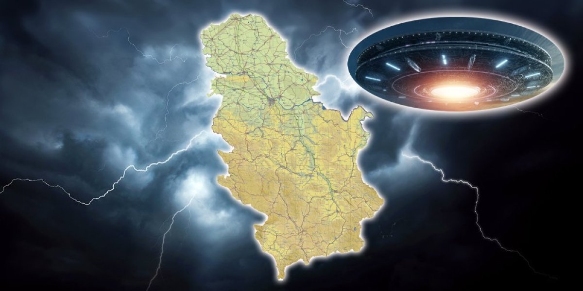 Kreće invazija vanzemaljaca na Srbiju?! Šokantan snimak podigao narod na noge: Svedoci u strahu (FOTO/VIDEO)