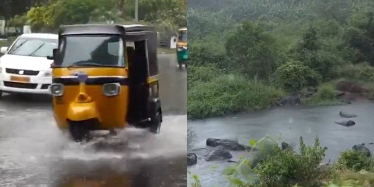 Apokaliptične scene iz Indije: Nadvili se crni oblaci, nebo se otvorilo, monsun stigao ranije nego što su očekivali (FOTO/VIDEO)