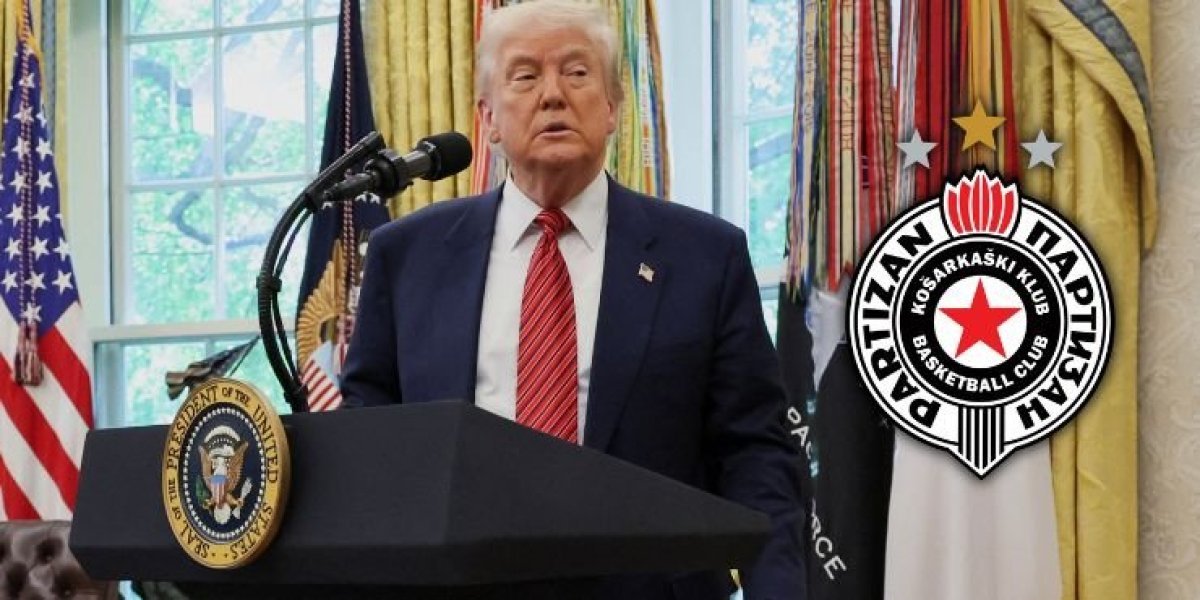 Ponikao u Partizanu, pa završio u Beloj kući: Srpski košarkaš kod Donalda Trampa (FOTO)