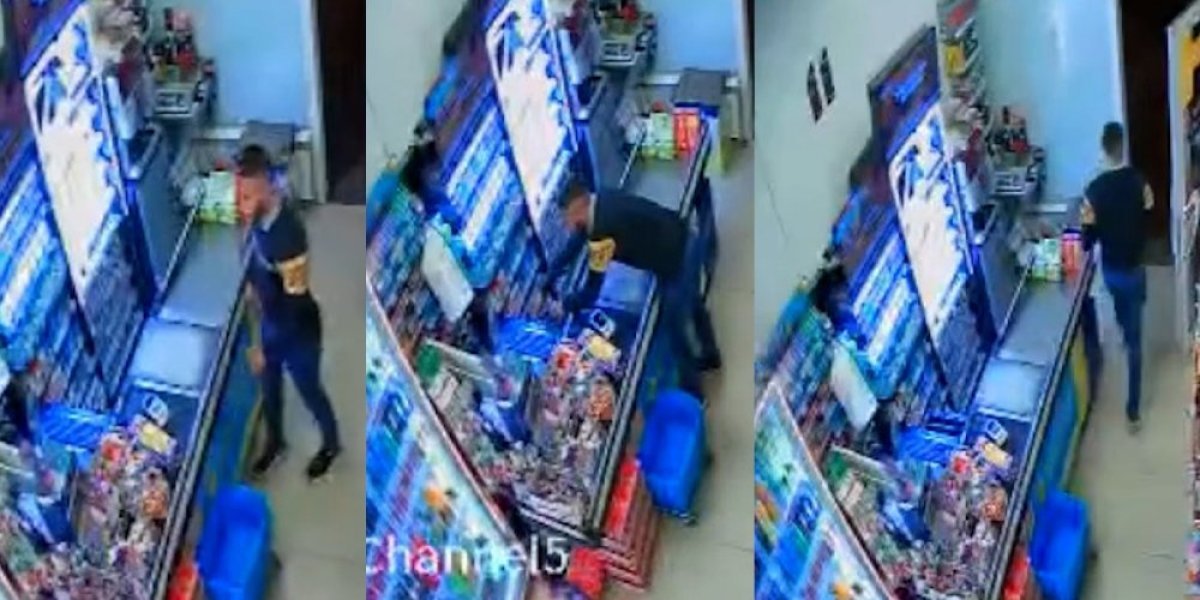 Kamera ga uhvatila na delu! Ušao u prodavnicu, uzeo šta je hteo i tutanj! (VIDEO)