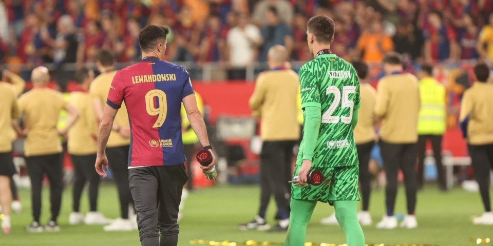 Golman Barse pesnicom patosirao Levandovskog, ovaj mu vratio istom merom (VIDEO)