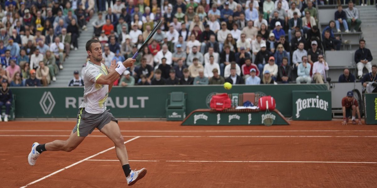 Đere počišćen - Nije iskoristio četiri set lopte, pa pakuje kofere