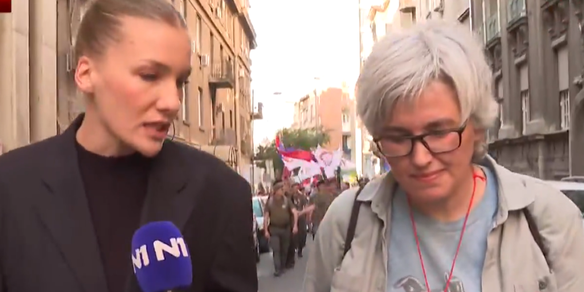 Protest blokadera predvodi ćerka najvećeg srbomrsca: Smetaju im studenti koji hoće da uče