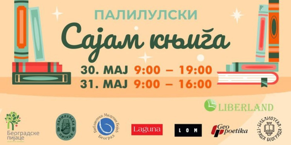 Ovog petka i subote održava se drugi "Palilulski sajam knjiga" na pijaci "Palilula"