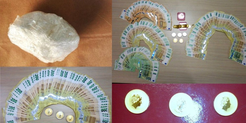 Bogat ulov na Batrovcima: Carinici zaplenili hiljade evra i zlatnike skrivene u čarapi i prsluku (FOTO)