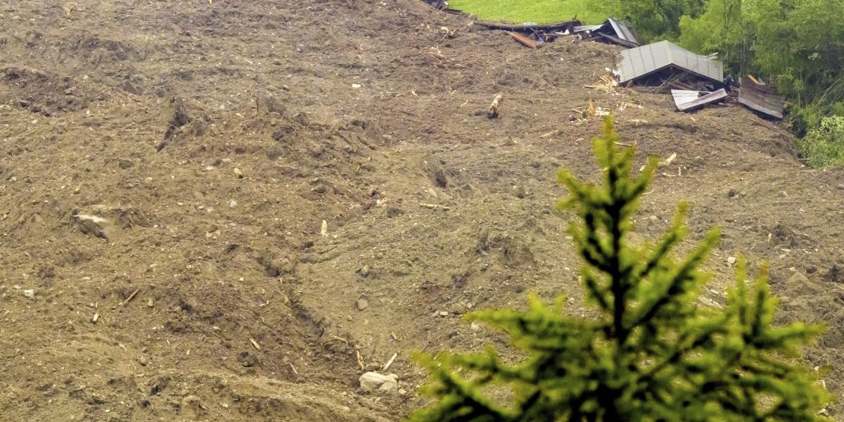 Pad glečera na Blaten