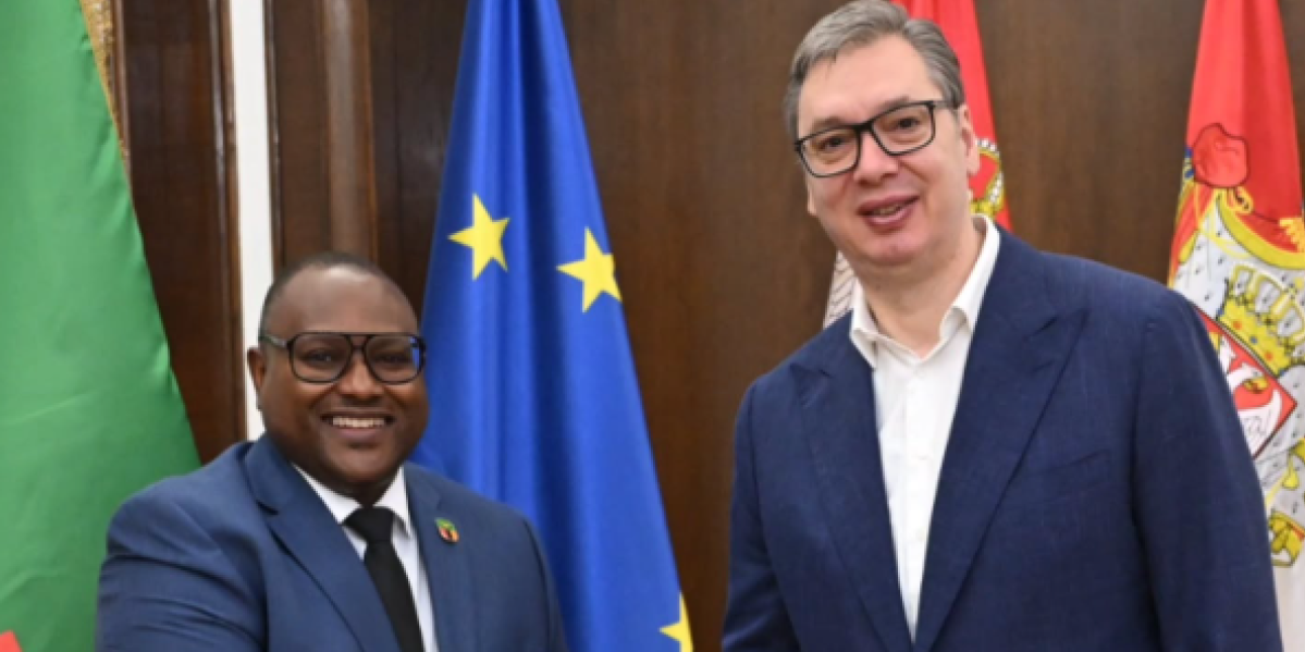 "Razmotrili smo geopolitička dešavanja": Vučić sa ministrom spoljnih poslova Zambije