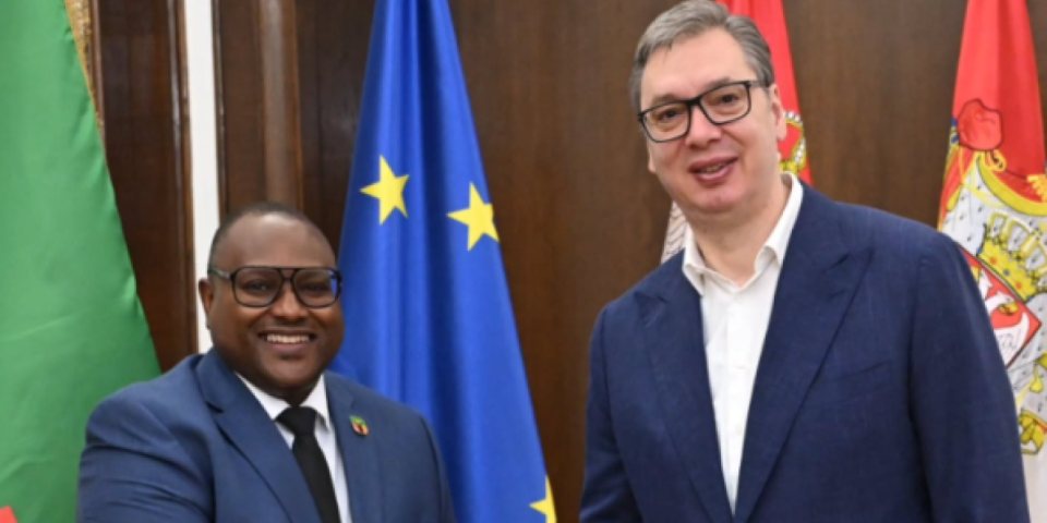 "Razmotrili smo geopolitička dešavanja": Vučić sa ministrom spoljnih poslova Zambije