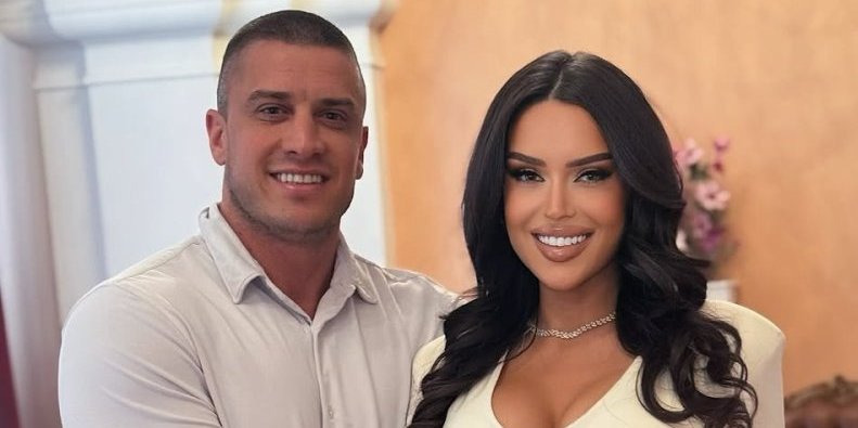 Oženio se David Dragojević: Mlada blista u beloj haljini, svi gledaju u njen stomak (FOTO)