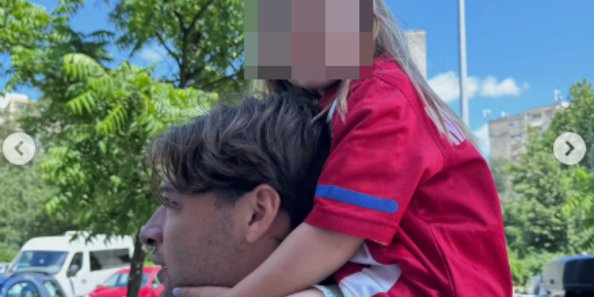 Ćerka SIniše Mihajlovića s porodicom