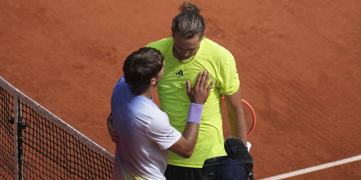 Zverev bez borbe do četvrtfinala: Holanđanin morao da preda meč