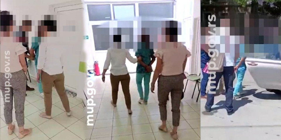 Ovako je pala "prljava doktorka" iz Kruševca - Policija upala u bolnicu (VIDEO)