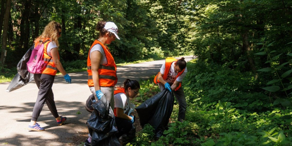 Ekološka akcija na Fruškoj gori: Volonteri NIS-a obeležili Svetski dan zaštite životne sredine