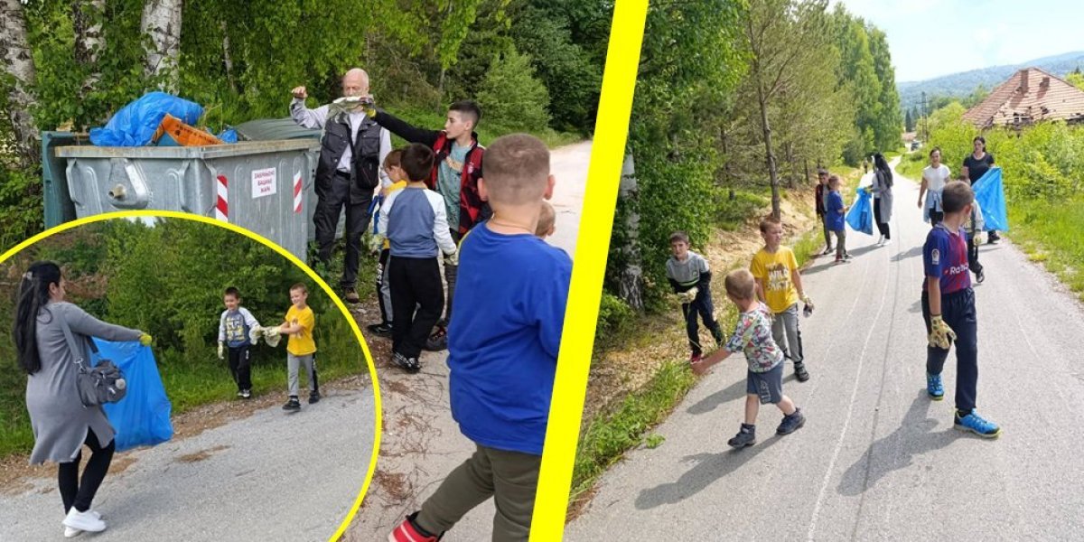 Deca uzela stvar u svoje ruke! Turistima očitali besplatnu lekciju, oko Vlasine sakupili deset džakova (FOTO)