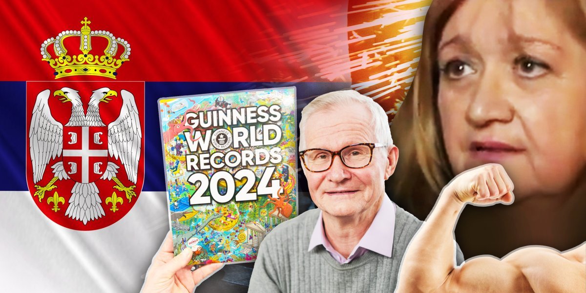 Svet poklekao pred Srbima - Od zgibova do baklave dugih razmera: Ginisova knjiga rekorda se piše ćirilicom