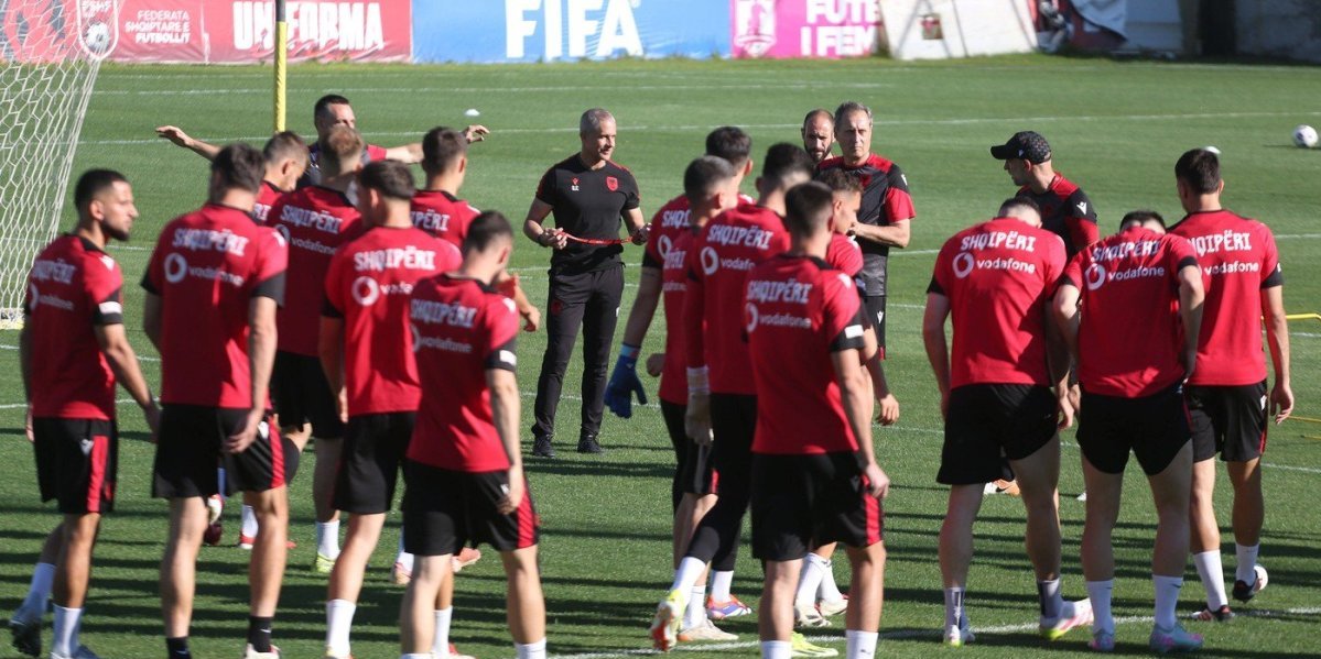 Selektor Albanije otkrio šta je rekao igračima pred Srbiju