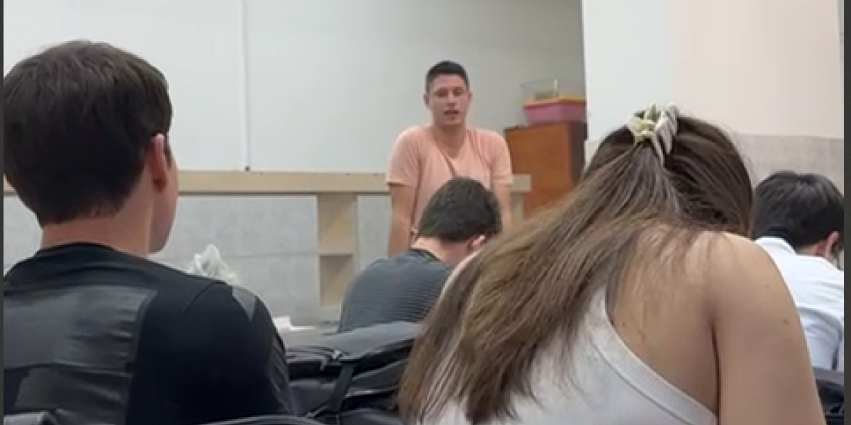 E, to su Ćaci:  Pojavio se snimak Miloša Pavlovića kako drži mlađim studentima vežbe iz imunologije