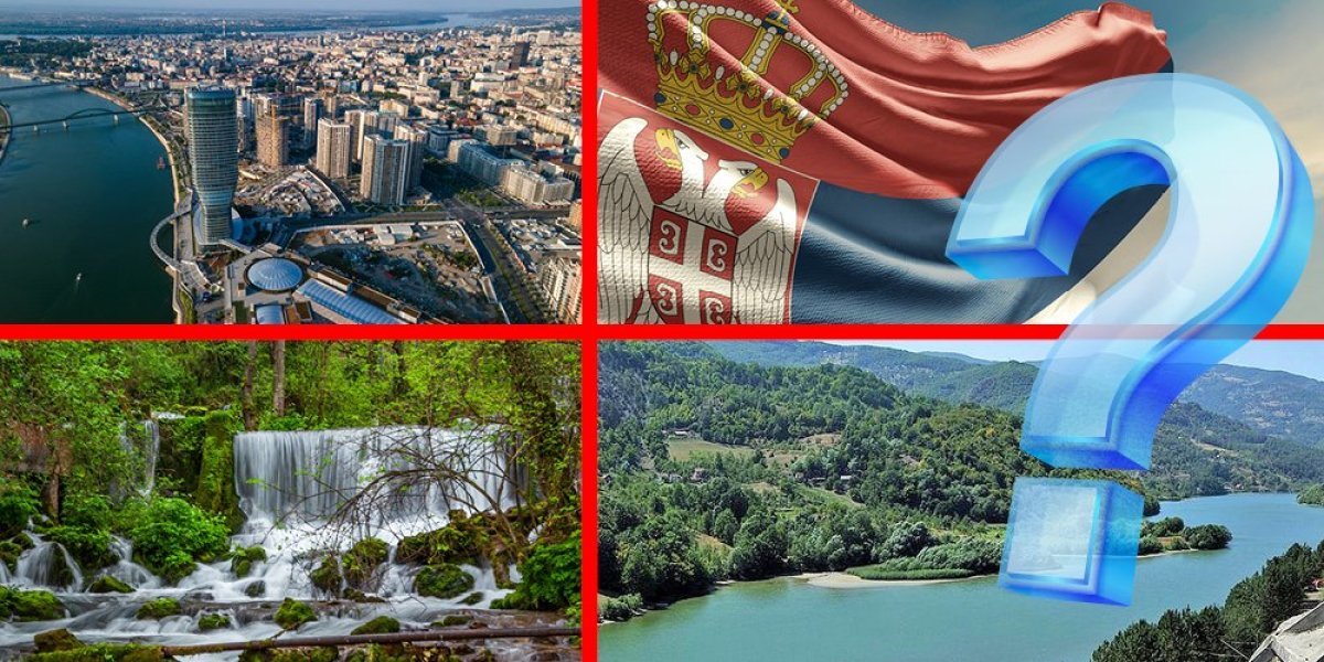 (KVIZ) Koliko dobro poznajete Srbiju? Proverite svoje znanje odmah