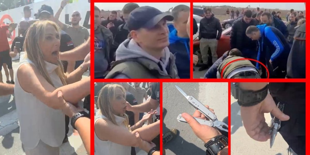 Opoziciona koljačka brigada: Noževima pokušavaju da dođu na vlast (FOTO/VIDEO)