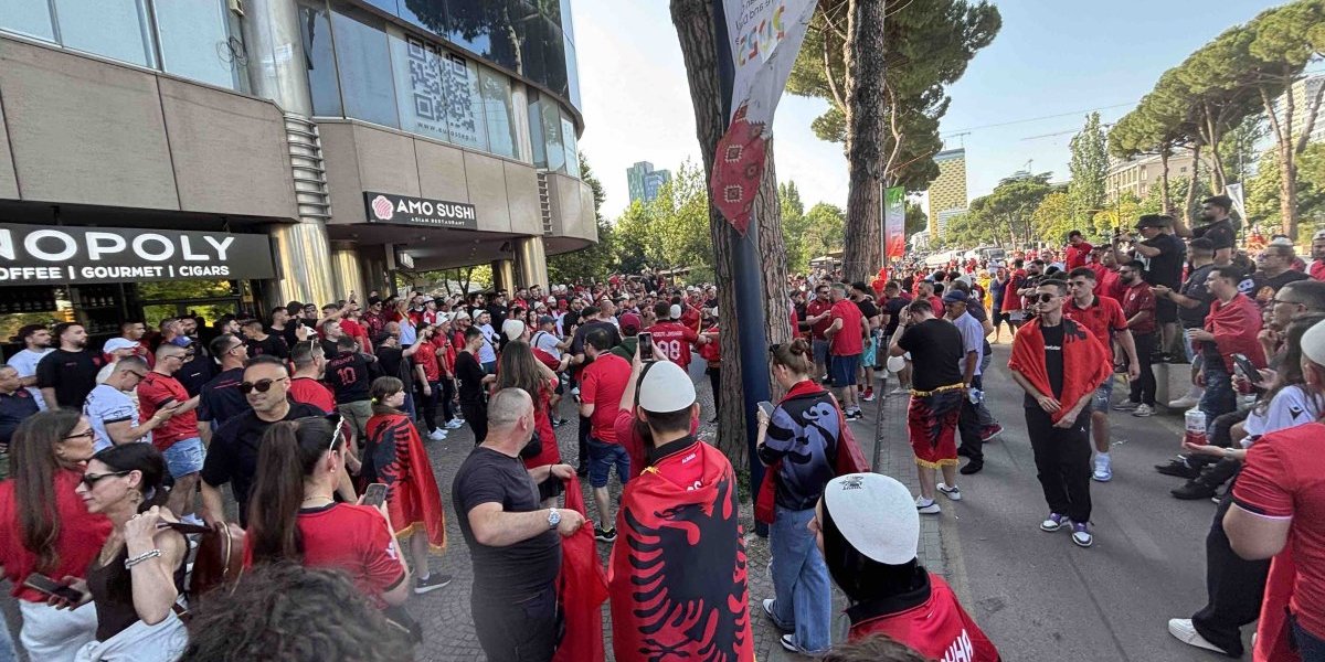 (VIDEO) Šiptari pustili dron pred meč sa Srbijom: Nema kraja provokacijama u Tirani