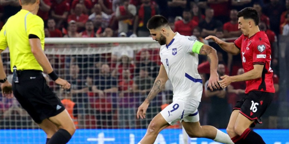 Remi Srbije i Albanije u Tirani: Šiptari pogodili tri srpska igrača u glavu, Petrović odbranio penal