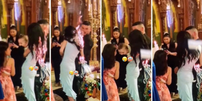 Jedna mlada kuma postala je viralna na društvenim mrežama, ali iz pogrešnih razloga. Naime, njoj se usred krštenja zapalila kosa!