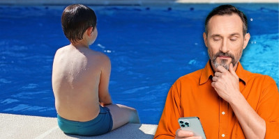 K.V. sa suprugom i trogodišnjim sinom u subotu boravila je na bazenu u jednom rekreativnom centru kod Petrovca na Mlavi kada je primetila da nepoznati muškarac fofografiše njenog sina!