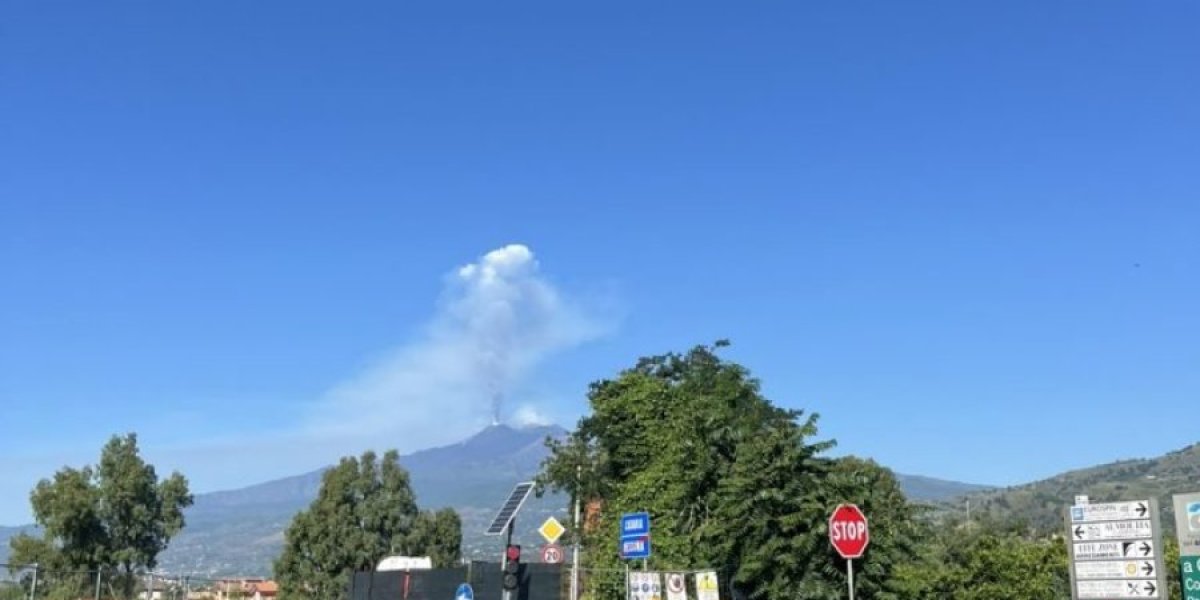 Drama! Novinarka iz Srbije bila je na Etni u trenutku erupcije! Ovo je njena priča (VIDEO)