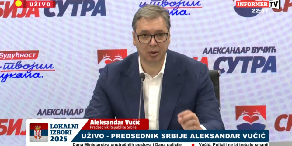 Vučić: "Izbori održani u do sada neviđenim uslovima" -  Ogromna pobeda u Zaječaru, tesna u Kosjeriću (VIDEO)
