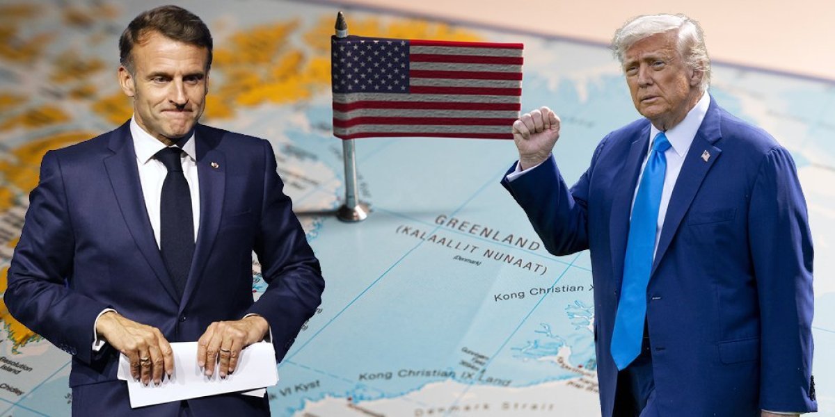 Makron žestoko odbusio Trampu: Nije za otimanje, a ni za prodaju!