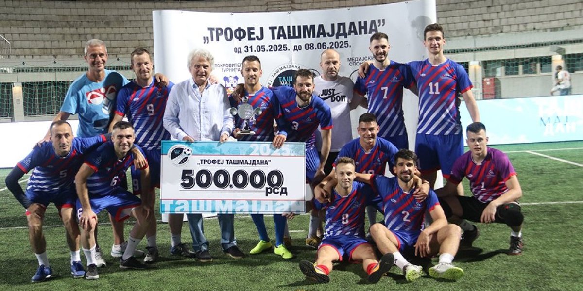 Završen "Trofej Tašmajdan":  Pobedniku pehar posle penala