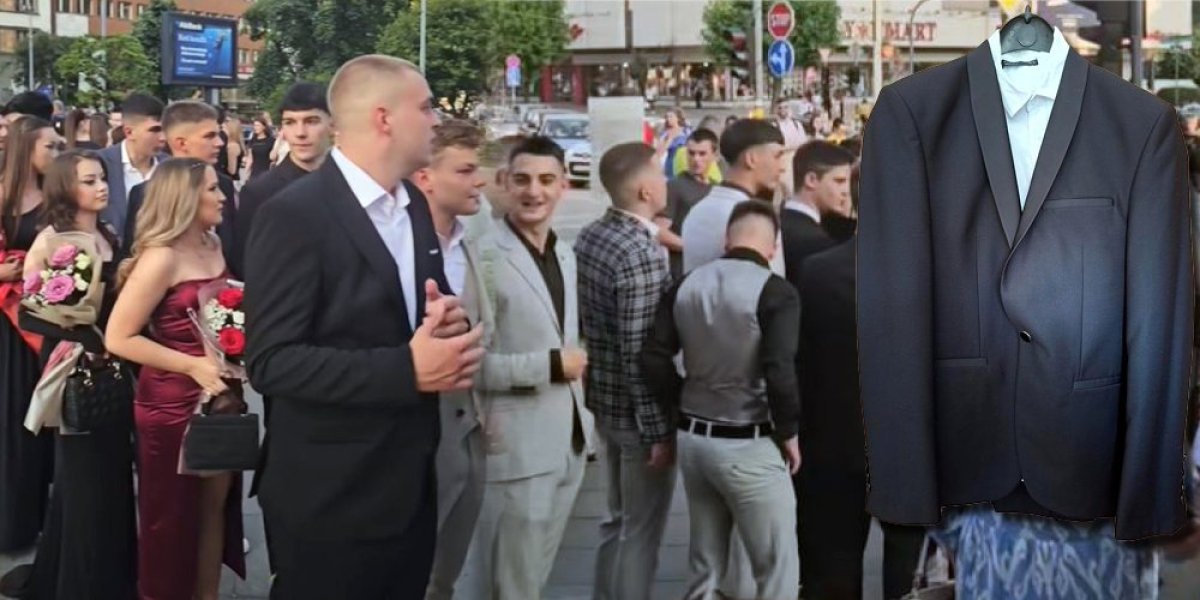Šapčanin poklanja odelo maturantu! Obukao ga je samo jednom i daje od srca!