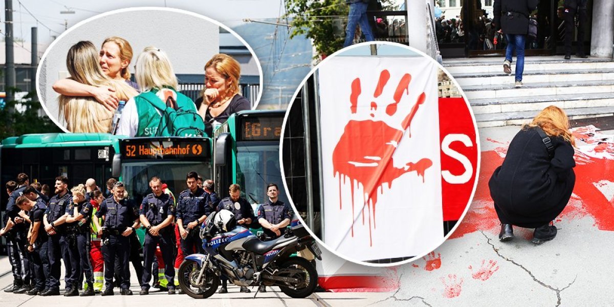Gde su optužbe, protesti i "krvave šake"? U Austriji mladić ubio 10 osoba, ali opozicija nije uzela da lešinari, kao kod nas