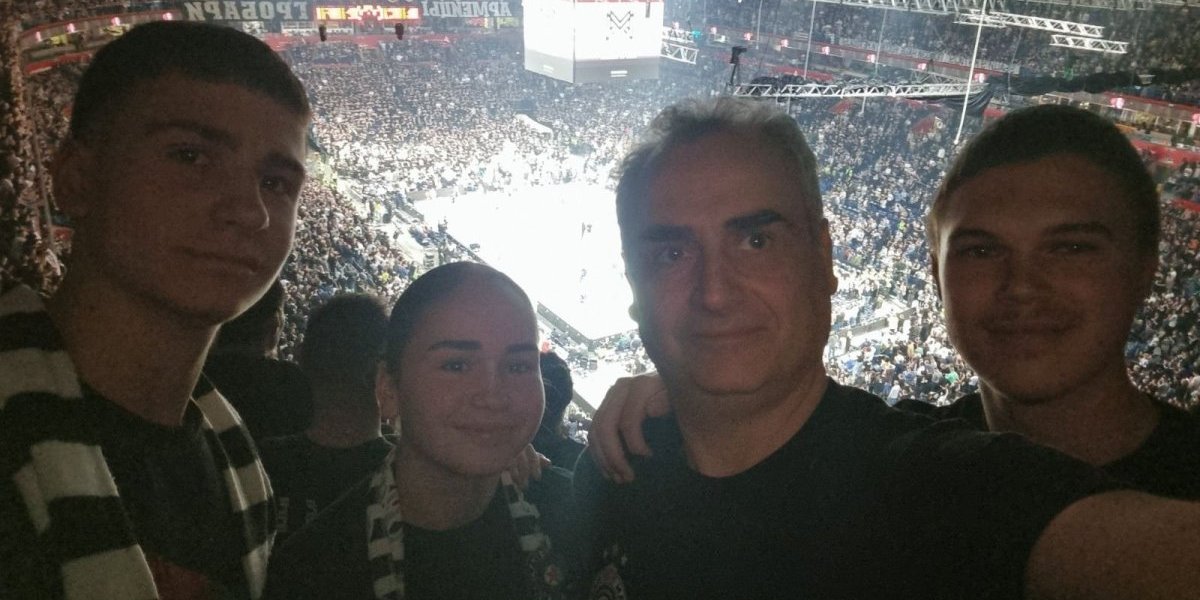 U Areni s Partizanom 