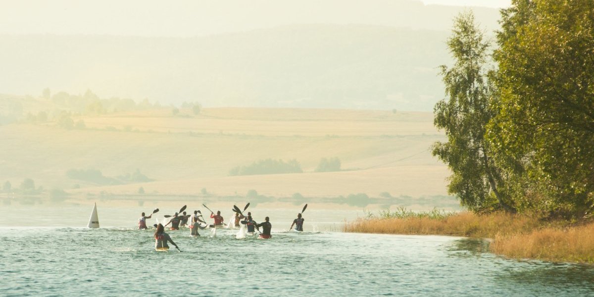 Kupači u Vlasinskom jezeru