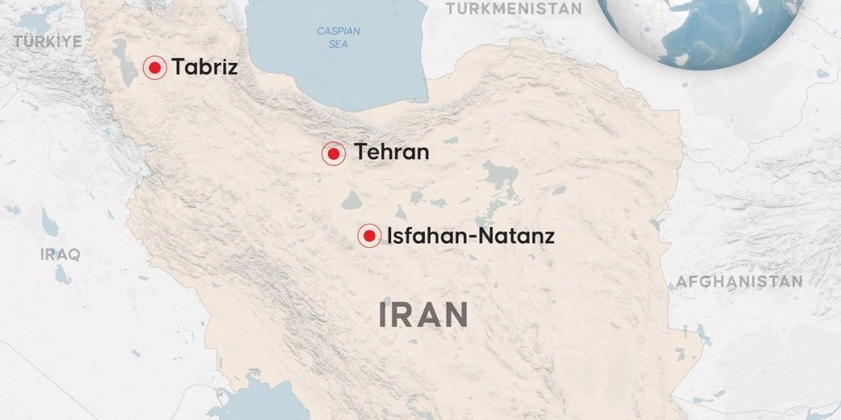 Satelitski snimci napada na Izrael