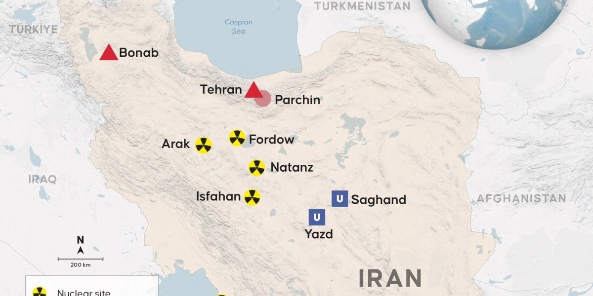 Satelitski snimci napada na Izrael