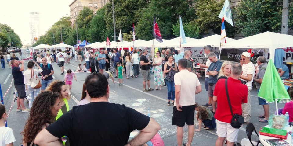 (VIDEO) Ovo je snimak koji pokazuje da je građanima dozlogrdilo - Poručili policiji: Imate zeleno svetlo!