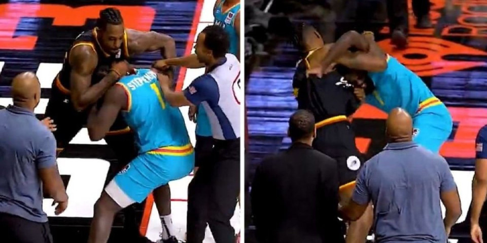 (VIDEO) Žestoka makljaža nasred terena: Posle šamarčine nastao totalni rat, potukli se bivši NBA asovi