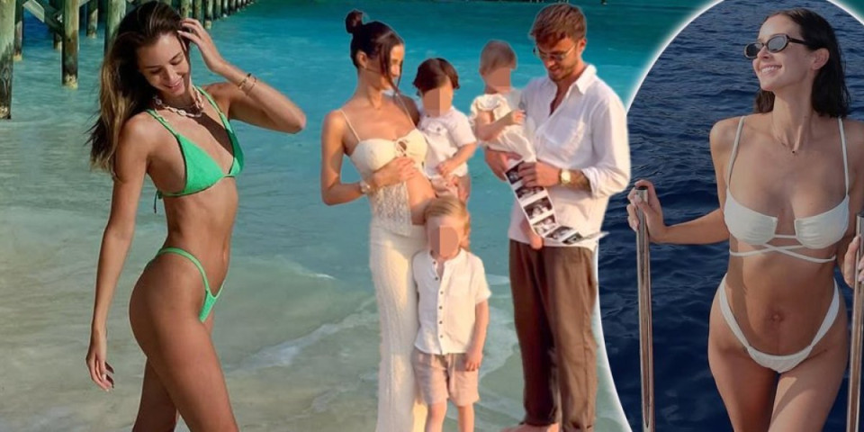 Šanse su 0,00002 odsto! Prezgodna žena čuvenog fudbalera drugi put rađa blizance (FOTO GALERIJA)