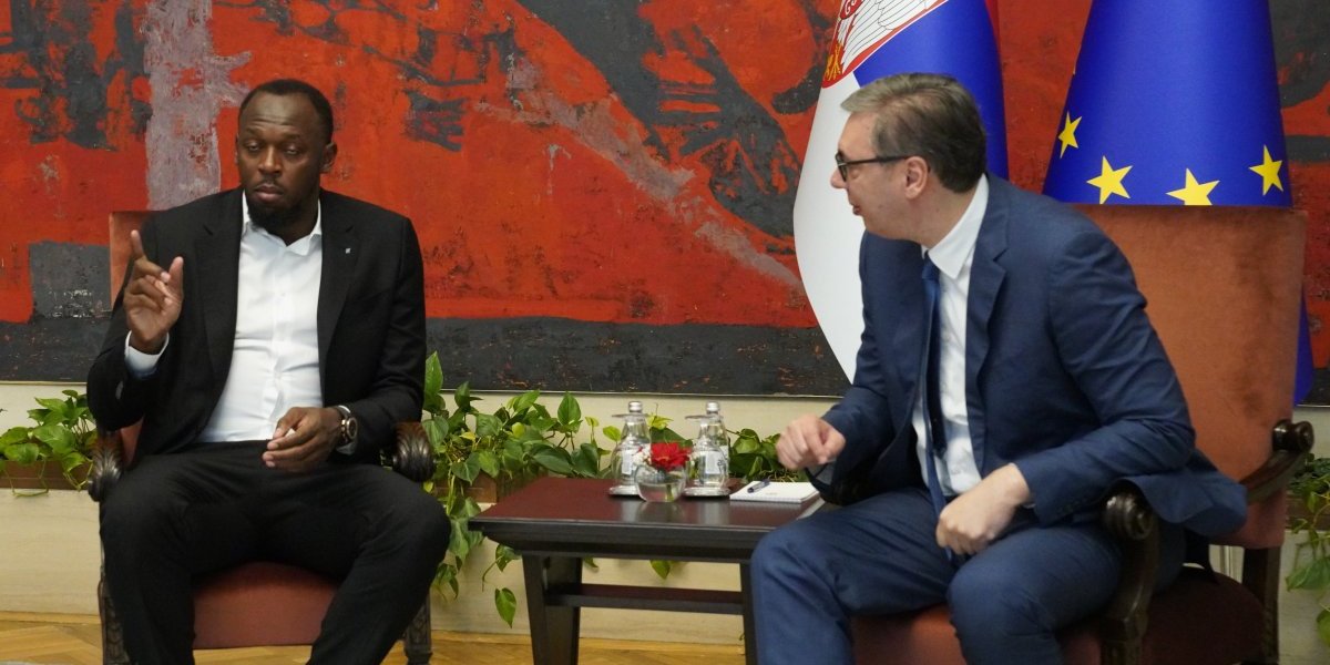 Vučić i Bolt pričali o Jokiću: Jusein zna da Nikola voli konjske trke (FOTO)