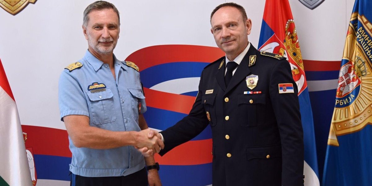 Direktor srpske policije Vasiljević primio direktora policije Mađarske (FOTO)