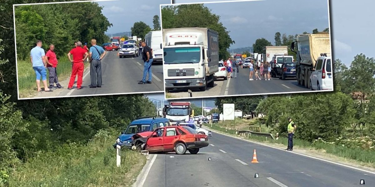 Teška nesreća na Ibarskoj: Sudar 3 vozila, poginula žena troje povređenih