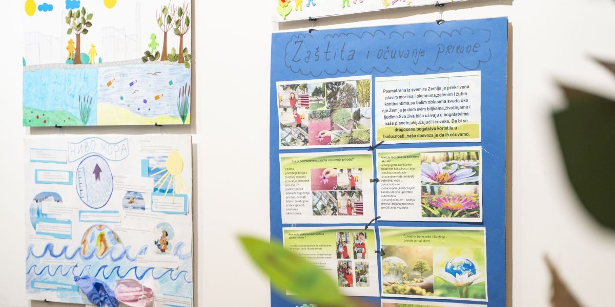 Otvorena izložba učeničkih radova "Mind and Matter" (FOTO)