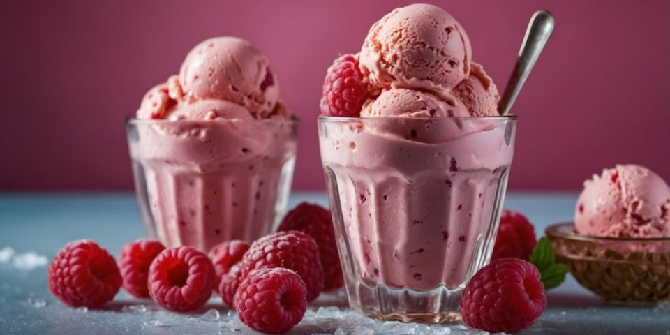 Najkremastiji sladoled od malina - Osvežavajuća letnja poslastica koja se sprema za 5 minuta