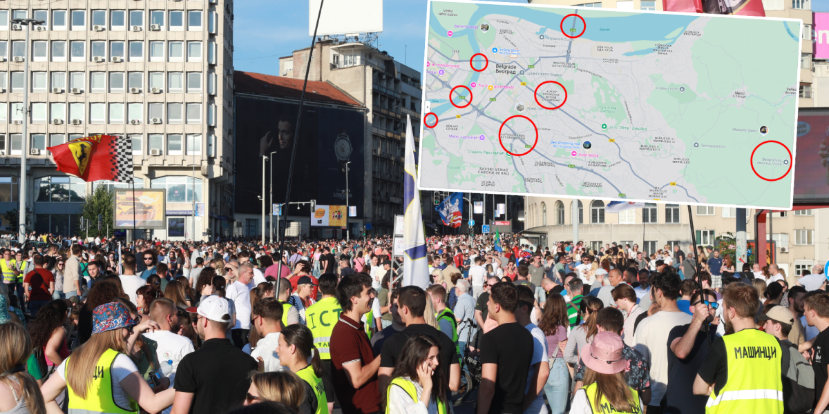 Raskrinkavanje: Blokaderi tvrdili da je policija "iz čistog mira uhapsila studenta", ali njegov telefon sve dokazuje