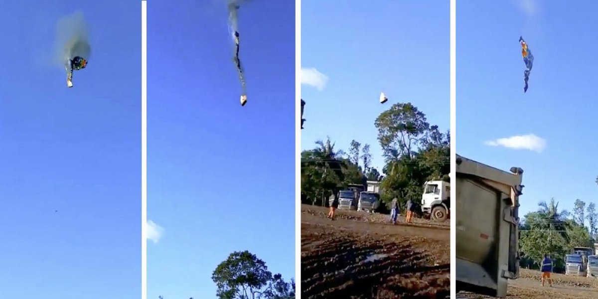 Stravična nesreća: Srušio se balon na vruć vazduh, ima mrtvih, jeziv snimak ledi krv u žilama (VIDEO)